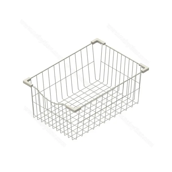Pull-out drawer/basket SIMPLA, W600mm, H200mm, gray