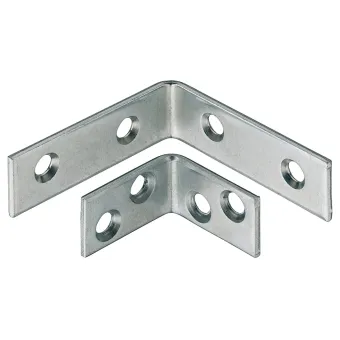 Jungtis kampinė metalinė 15x40x40mm,