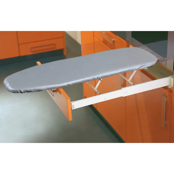 Ironing board, Ironfix, for installation behind drawer front panel