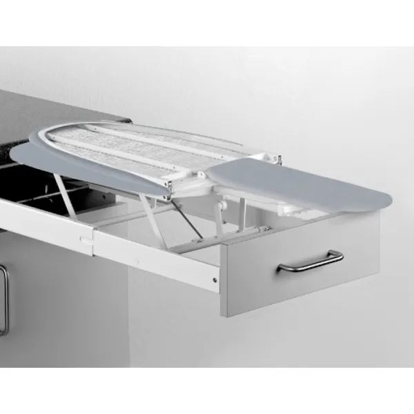 Ironing board, Ironfix, for installation behind drawer front panel