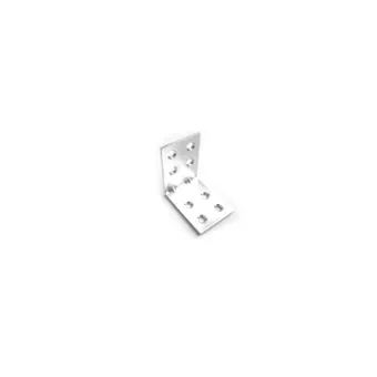 Jungtis kampinė metalinė 30x30x30mm,