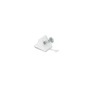 Corner connector, for furniture backside, white