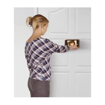 Digital peephole for doors with LCD screen 110°
