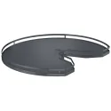 Lentyna karuselės 3/4 rato H800mm, STYLE antracitas
