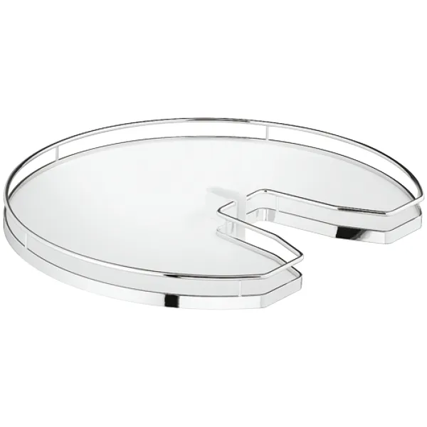 Lentyna karuselės 3/4 rato H900mm, CLASSIC balta/chrom