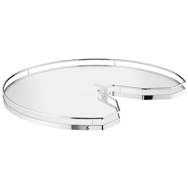 Lentyna karuselės 3/4 rato H900mm, STYLE balta/chromas
