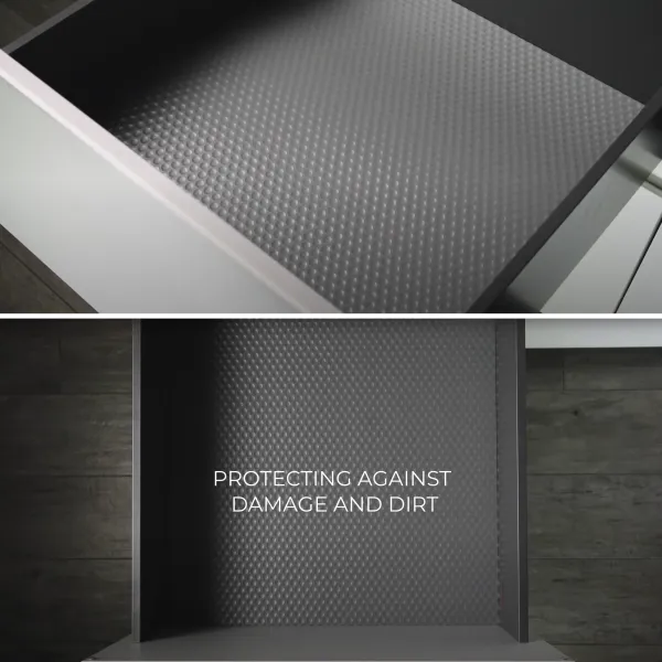 Insert mat, rubber, Water Protection W600mm gray