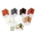 Cabinet hanger, L type, dark brown
