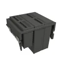 Šiukšliadėžė ištraukiama 580PLUS Line P600mm, Ø502mm, H463mm, 2x8+2x29l, antracitas