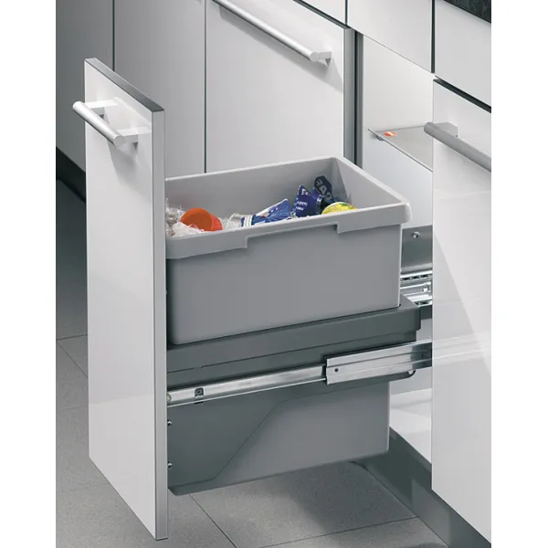 Single waste bin, 30 litres, Hailo Euro Cargo S