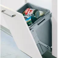 Šiukšliadėžė atverčiam 415x320x430 30l pilka HAFEL
