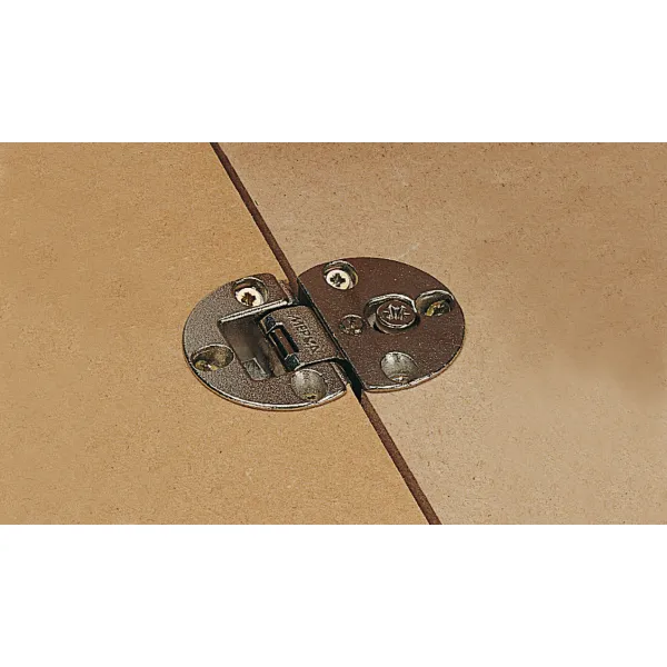 Flap hinge, 3-dimensionally adjustable, zinc alloy