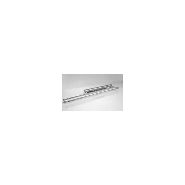 Pull-out towel rail, double, L410mm chrome
