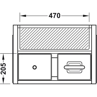 Hailo On-Top Pull-out shelf