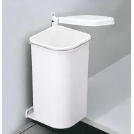Šiukšliadėžė prie fasado 5l 175x310 baltas HAFELE