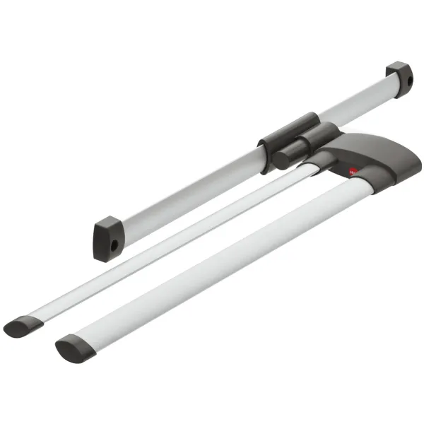 Rankšluostinė ištraukiama dviguba L454mm, matinis chromas