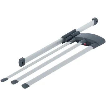 Rankšluostinė ištraukiama triguba L454mm, matinis chromas