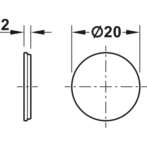 Counterplate, for door catch, for glue fixing