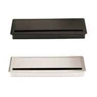 Lizdas laidams 300x120x28 alium.ABS mat.chromas