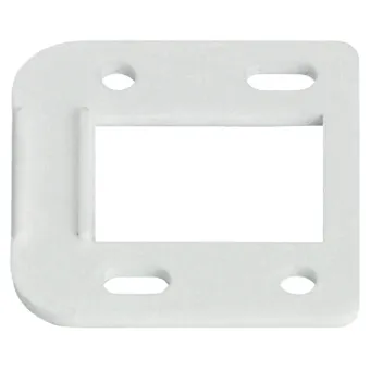 Spacer plate, for spring hinge