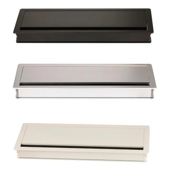 Lizdas laidams 300x120x28 alium.su šep.juoda