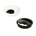 Lizdas laidams Ø80x13mm, su šepetėliu nerūdijantis plienas