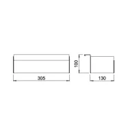 Lentyna SYSTEMA CO L305 juoda DL