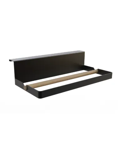 Paper towel holder, for railing system SYSTEMA L300mm black