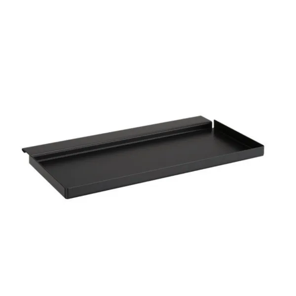 Tray, for railing system SYSTEMA SH1 L305mm H15mm black