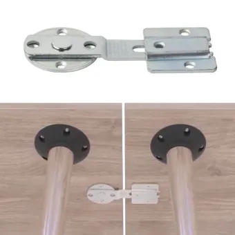 Table connector "click-catch", steel, zinc plated
