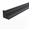 Kabykla profilis SYSTEMA SHE D-M L900mm, 2x8,8W 24V MW juoda matinė