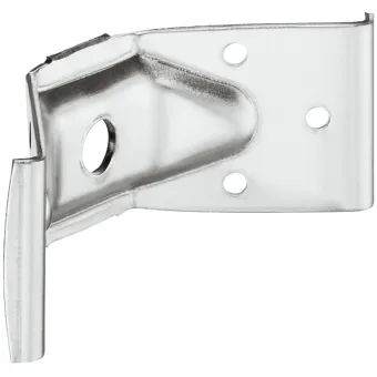 Leg fitting for tables with frames, height 40mm, table fittings