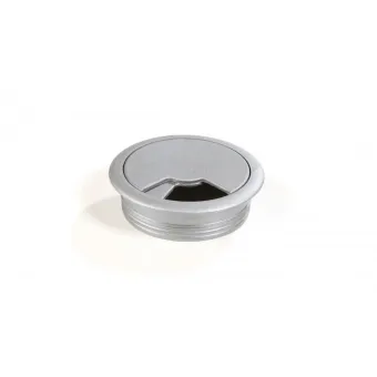 Cable grommet Ø60x20mm gray metallic