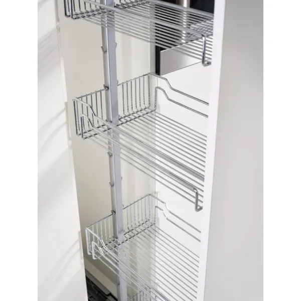 Wire basket, For base unit/door front fixing pull out larder unit