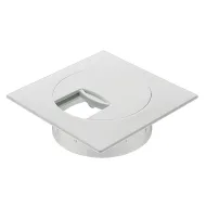 Lizdas laidams D60 80x80 pl. balta