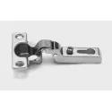 Hinge 105°, half overlay, 8mm