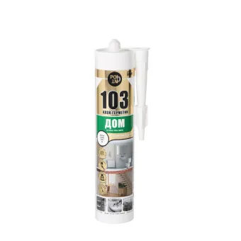 Glue-sealant POINT103 HOME, polymeric, 290ml, white