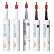 Hermetikas silikoninis 310ml baltas FOME FLEX