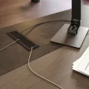 Lizdas laidams su šep. 450x51 juoda
