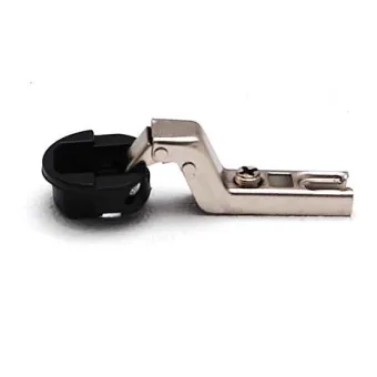 Hinge for glass 26°, inset, 15mm
