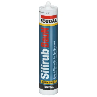 Joint sealant, Soudal Silirub Bau N, silicone