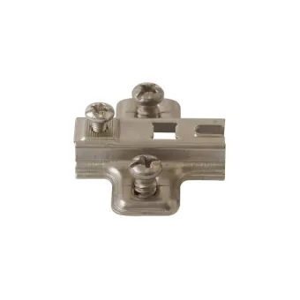 Plokštelė 4mm, su euro varžtu lankstui Ø35