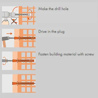 Dowel ML 6x60mm MUNGO