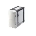 Computer holder with adjustable straps