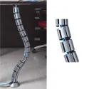 Cable management system KELA L900mm Ø45mm black
