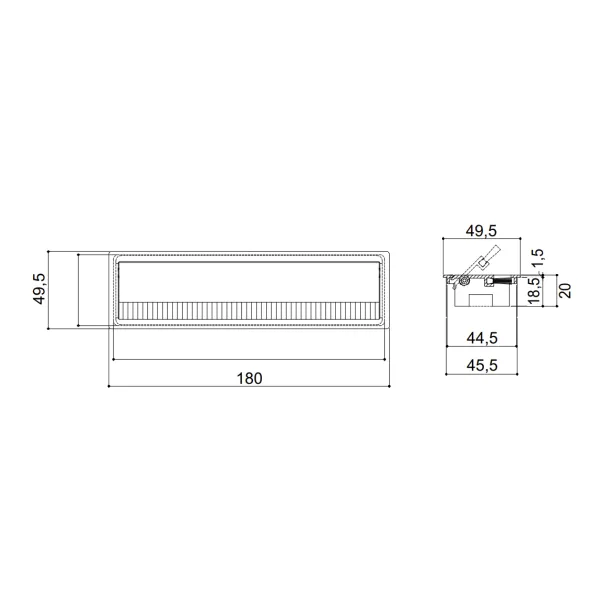 Lizdas laidams L180 balta PAMAR