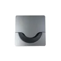 Cable grommet L86mm Ø80mm matt chrome