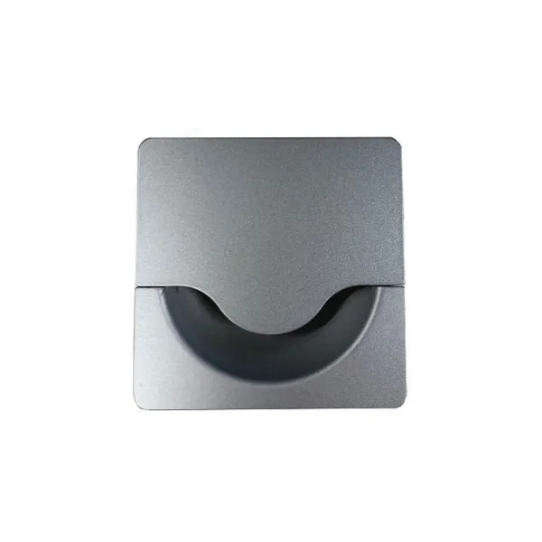 Cable grommet L86mm Ø80mm matt chrome