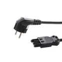 Supply cable GST18/CEE7/7, H05VV-F 3G1.5mm², L3000mm, black