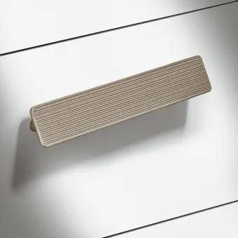 Furniture handle, Finger pull handle, zinc alloy